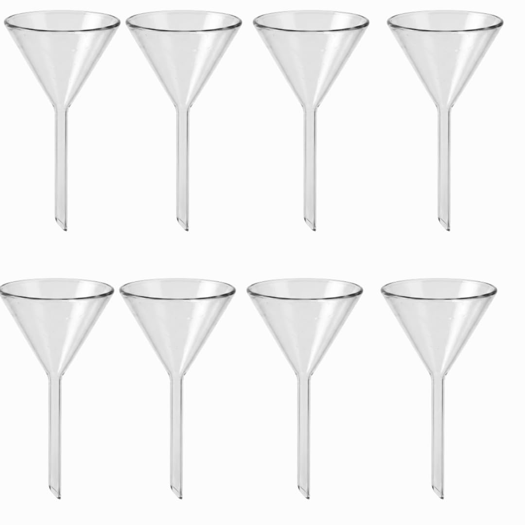 BSG Laboratory Filtering Funnel 75 mm | Model LH 135 | Chemical Resistant Laboratory Funnel | High Quality Plastic Filter Funnel | Lab Filtration Equipment | combo pack of 8-image-17