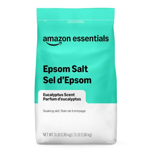11 Best Bath Soaks for Sore Muscles: Relief That Works for Women Over 50 12 Amazon Essentials Epsom Salt Soaking Aid, Eucalyptus Scented, 3 Pound (Previously Amazon Basics)