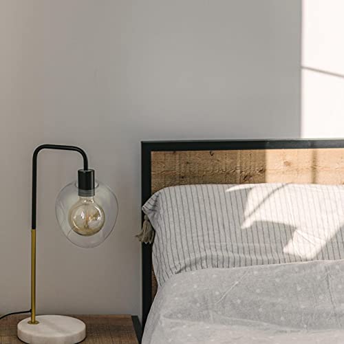 Image of Glass Lamp Shade Lamp Cover Transparent Light Shade Round Globe Lamp Shade Lighting Fixture Replacement for Ceiling Light Bedside Table Lamp Standing Lamp