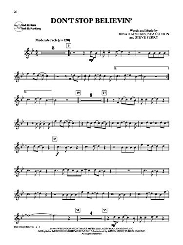 Classic Rock Instrumental Solos: Trumpet, Book & CD (Pop Instrumental Solo Series) - Image 4