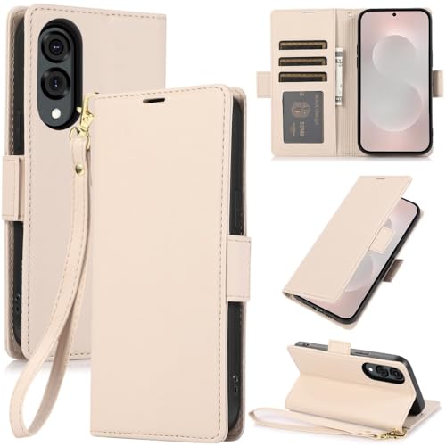Housse cuir Galaxy S9 Plus abricot pour simplifier vos déplacements