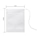 Miaomiao tea filter bags, 【safe and natural material,better leading,100 count】 disposable tea infuser, 1-cup capacity,drawstring empty bag for loose leaf tea (2.4in*3.2in)