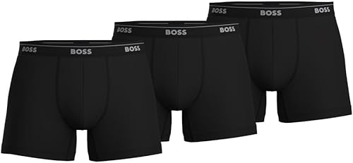 BOSS Hugo Boss Hombres 3-Pack Stretch Trunk de algodón, naranjaTurqde la Armada