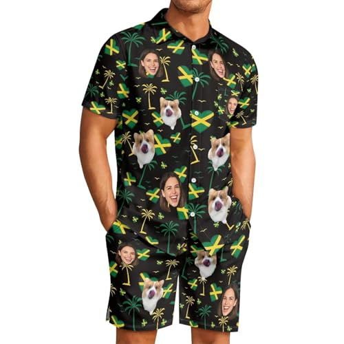 Mens 2 Piece Outfits/Women's Bikini Sets,Custom Face Swimsuits,XS-3XL2