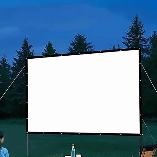 Pantalla de proyección portátil plegable 200" 16:9 miniatura 4