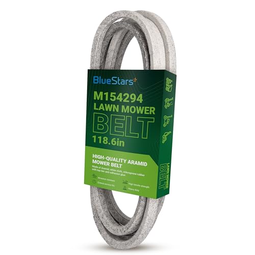 Image of BlueStars M154294 Deck Belt | Aramid Cord | 1 /2 inch x 118.6 inch