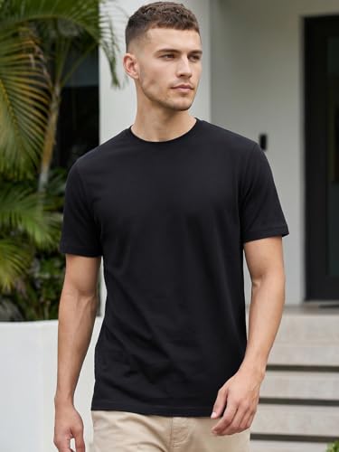 Image of Bewakoof Men's Solid Regular Fit T-Shirt
