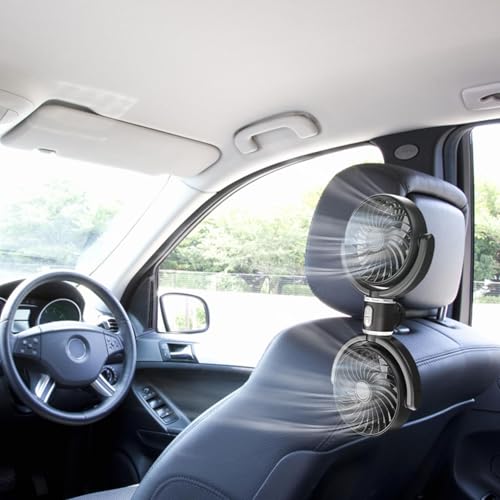Ventilateurs de siège d'auto USB pour éliminer la chaleur à l'arrière