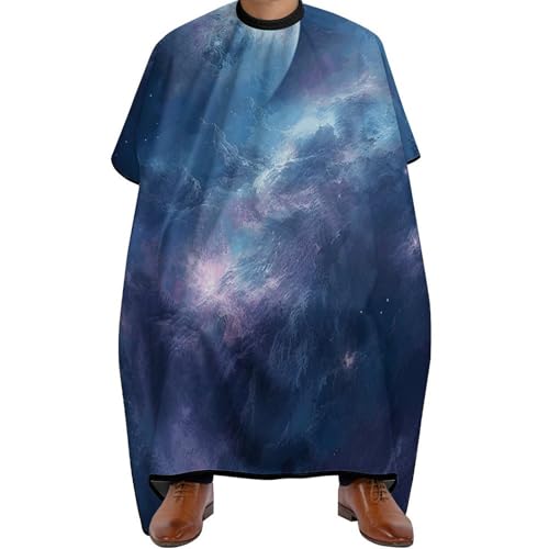 Capa de Barbero Nebula And Moon para Corte de Cabello miniatura 1