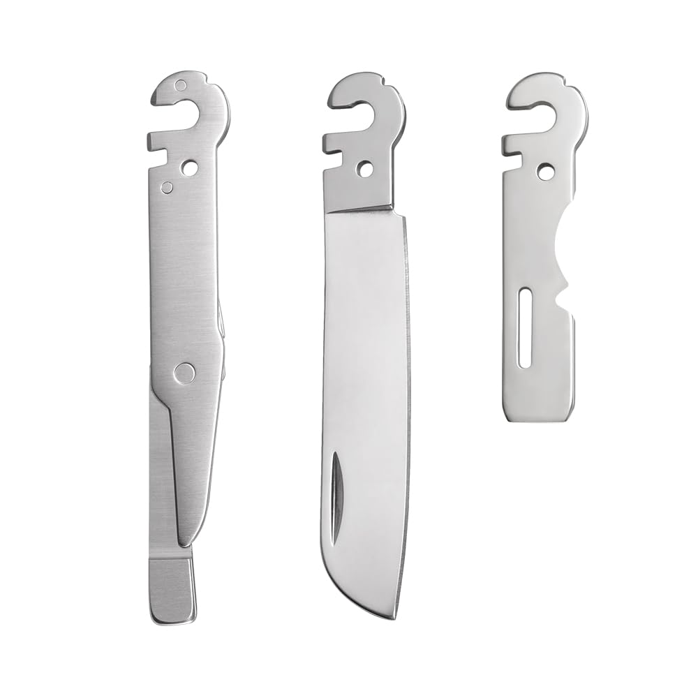 Roxon FT10 Build Your Own Multitool Accessory for Flex (3-Piece Set Including Carving Chisel + Wire Stripper & Sheep Foot Blade & Scissors)