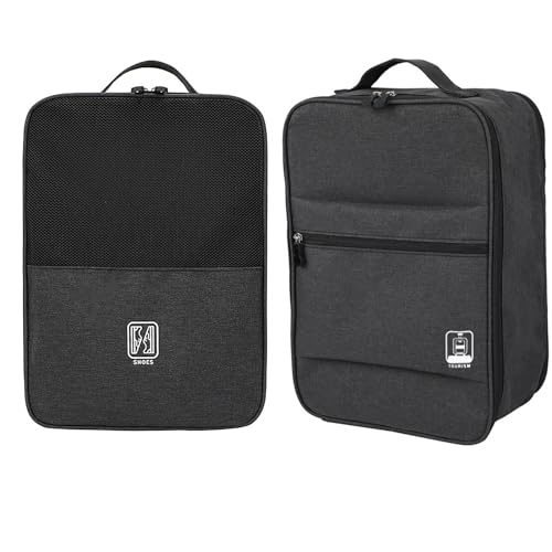 Waterproof Shoe Organizer for Travel, Holds 3-4 Pairs