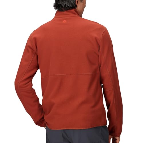 Image of MARMOT Men's Rocklin Full-Zip Jacket - Classic, Warm, Lightweight 100-Weight Fleece Layer
