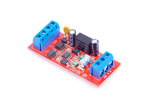 KNACRO RS485 to TTL UART MCU Serial Port Signal Mutual Conversion Module Optocoupler Isolation Protection Over-Current Anti-Reverse Protection Km Transmission Distance-5V