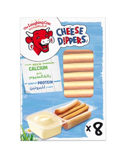 La Vache qui rit Dip & Crunch Cheese and Breadstick Snack 8 Pieces 280g