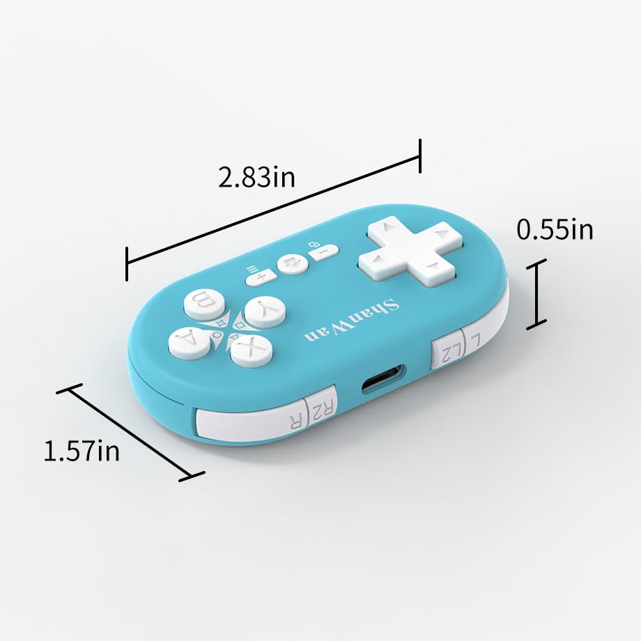 Amazon.com: ShanWan Bluetooth Gamepad Keychain Sized Mini