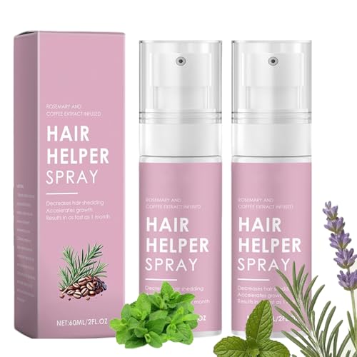 Hair Helper Spray, Rosemary Hair Nourishing Spray For Dry Frizzy Hairs miniatura 1