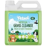 PetSol Artificial Grass Cleaner, Kennel Disinfectant and Deodoriser Dog Urine Neutraliser, Patio Cleaner Pet Friendly. Fresh Cut Grass Scent 1L Concentrate Pet Disinfectant