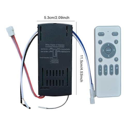 Image of Fan Controller Switch Receiver for Ceiling Fans with Lights Home Replacement
