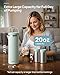 Papablic Innovative 360° CapsuleChill Breastmilk Cooler for 36H Safe Storage, 20oz Stress-Free Portable Breast Milk Chiller with 2pcs Stainless Steel Baby Bottles for Work & Travel, Mint Green
