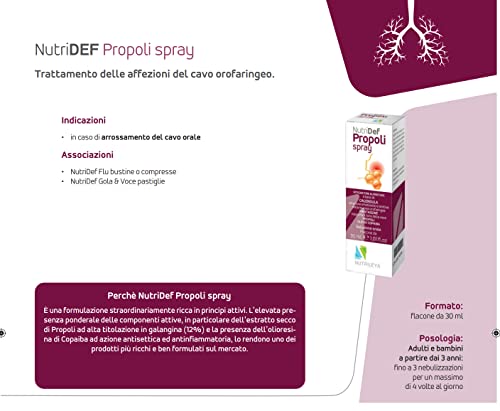 NUTRIDEF SPRAY PROPOLI 30 G – Bild 3