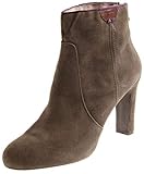  Mexx Damen Lederstiefelette Lederschuhe Stiefelette Schuhe High Heels Grau EU 41