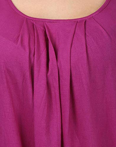 Image of BLAZON Women's Cotton Hosiery Solid Maxi Nighty Slip (Pack of 2) Available Sizes: S, M, L, XL, 2XL, 3XL, 4XL, 5XL