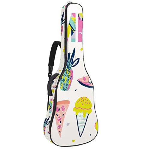 Étui rembourré pour guitare classique et acoustique Motif baleine et ancre Bleu marine, Multicolore 08, 42.9×16.9×4.7 in… - Les Beatles, Paul McCartney, John Lennon, RIngo Starr, George Harrison Étui rembourré pour guitare classique et acoustique Motif baleine et ancre Bleu marine, Multicolore 08, 42.9x16.9x4.7 in…