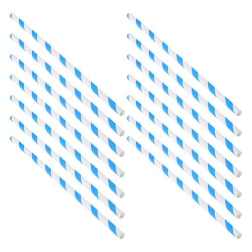 CANIGHT 100 Palitos de Papel Color Azul Compatibles Generales para Producción Artesanal y Bodas para Algodón de Azúcar para Máquinas Automáticas Comerciales