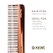 Kent 92T Wide Tooth Comb Detangler Comb for Curly Hair, Detangling Hair Comb for All Hair Types, Mens Hair Comb, and Wet Comb Hair Comb for Women, Kent Comb Hair Styling and Detangling Comb