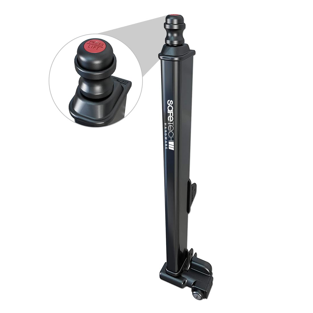 セキュリティ・セーフティ Track2 Safetech Hardware 22-inch Push Lock Magnetic Top Pull Pool