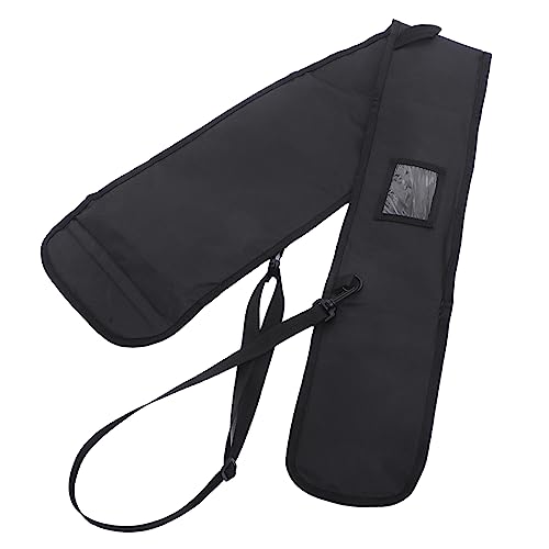 POPETPOP Adjustable Paddle Bag for Kayak Canoe Storage Boat Paddle Holder Mesh Ventilation