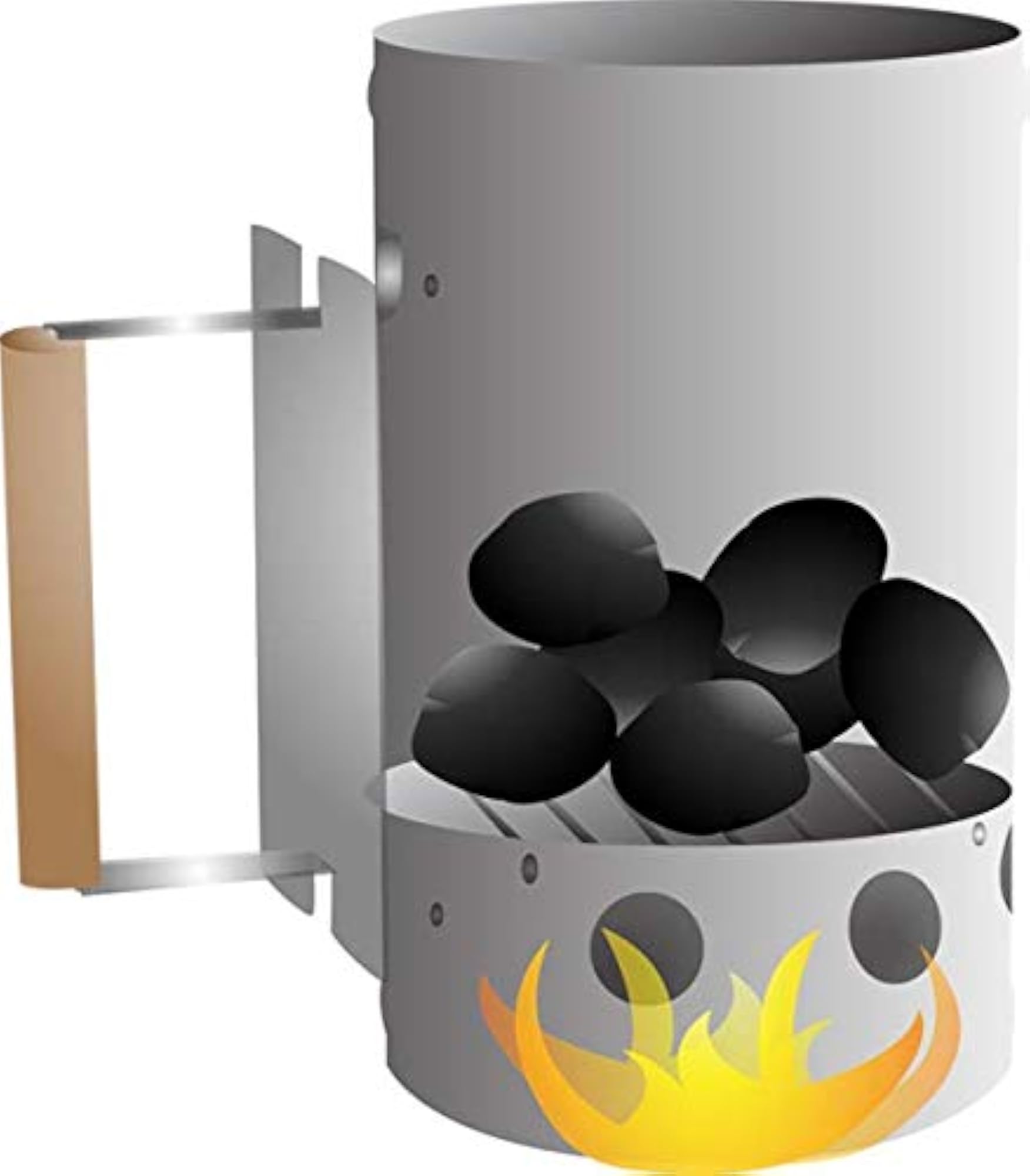 BBQ Charcoal Chimney Starter