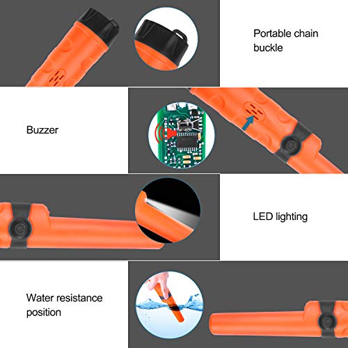 Kuman KW30-US Pin Pointer Water Resistant Metal Detectors thumb #2