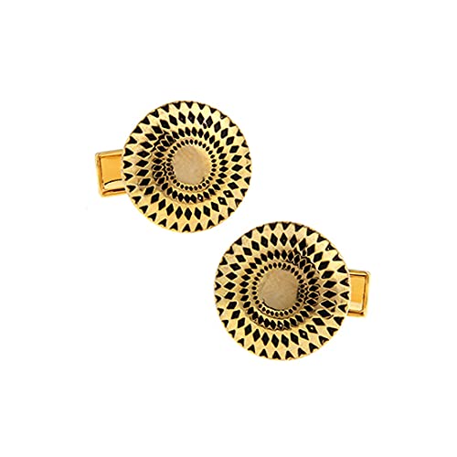 Image of S&W Wedding Cufflinks for Men Cuffs with Gift Box Business for Tuxedo Shirt