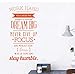 Produktbild Wandaufkleberkunstwerk home office wandaufkleber vinyl tapete wandbild den wandtattoos dekorative aufkleber 75X42 CM