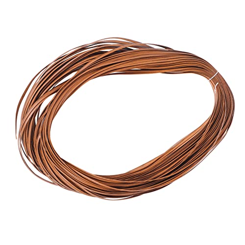 Gadpiparty 1Roll Plastic Rattan Weaving Material Durable DIY Furniture Repair Material for Chairs Tables and Baskets Rattan Replacement for Outdoor Furniture