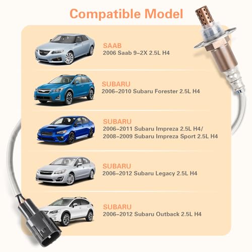 Sensor de oxígeno Nifeida 234-4445 para Subaru y Saab miniatura 5