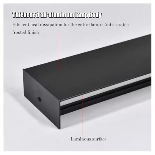 Riel de pared iluminado LED Mot de aluminio para terrazas elegantes 5