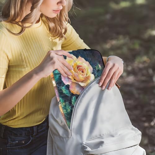 Funda para laptop 13 pulgadas con diseño floral miniatura 6