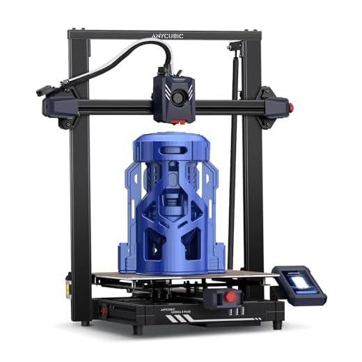 Anycubic Kobra 2 Plus Impresora 3D, Gran Tamaño de Impresión 320 * 320 * 400mm, 500mm/s de Impresión de Alta Velocidad, Impresora 3D con Nivelación Automática