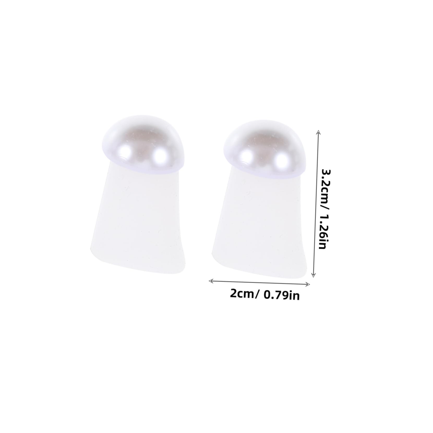 AUTSUPPL 2 Pack Toe Separators for Nail Art Soft Comfortable Toe Spacers for Women Men for Pedicure Foot Care