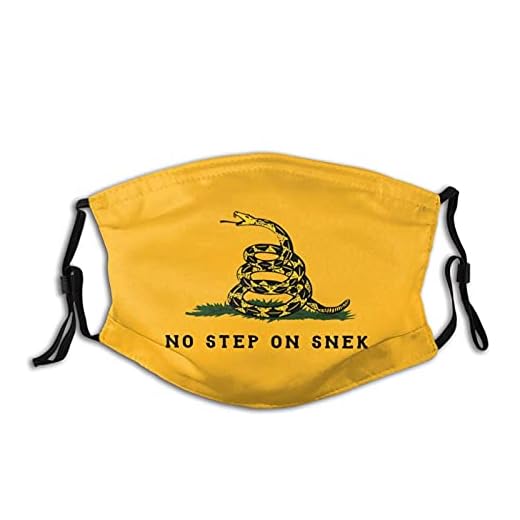 No Step On Snek ansikte M-A-S-K återanvändbar tvättbar scarf anti-damm bandanas för kvinnor män med 2 filter