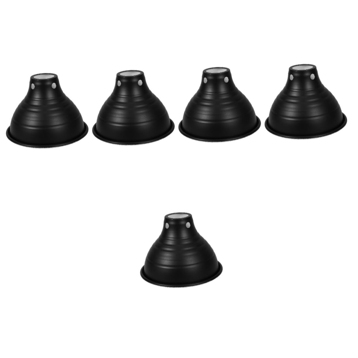 PRETYZOOM 5piezas Lámpara Reflectora para Reptiles Pantalla Aislante y Eficiencia Energética Soporte Terrarios y Calefacción De Reptiles