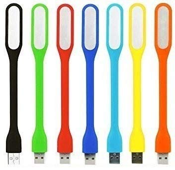 Duxk Flexible Portable Bendable Lamp Mini USB LED Lights USB Light for Power Bank (Modern, Pack of 2)-image-40