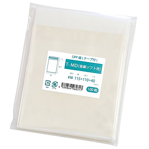 OPP�� MD�p �X���[�u �e�[�v�t ���Y 115x110mm 1000�� T-MD�i���y�\�t�g�p�j
