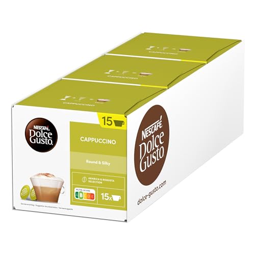 NESCAFÉ DOLCE GUSTO Cappuccino Kaffeekapseln 3er Vorratspack (3 x 30 Kapseln) NESCAFÉ DOLCE GUSTO Cappuccino Kaffeekapseln 3er Vorratspack (3 x 30 Kapseln)