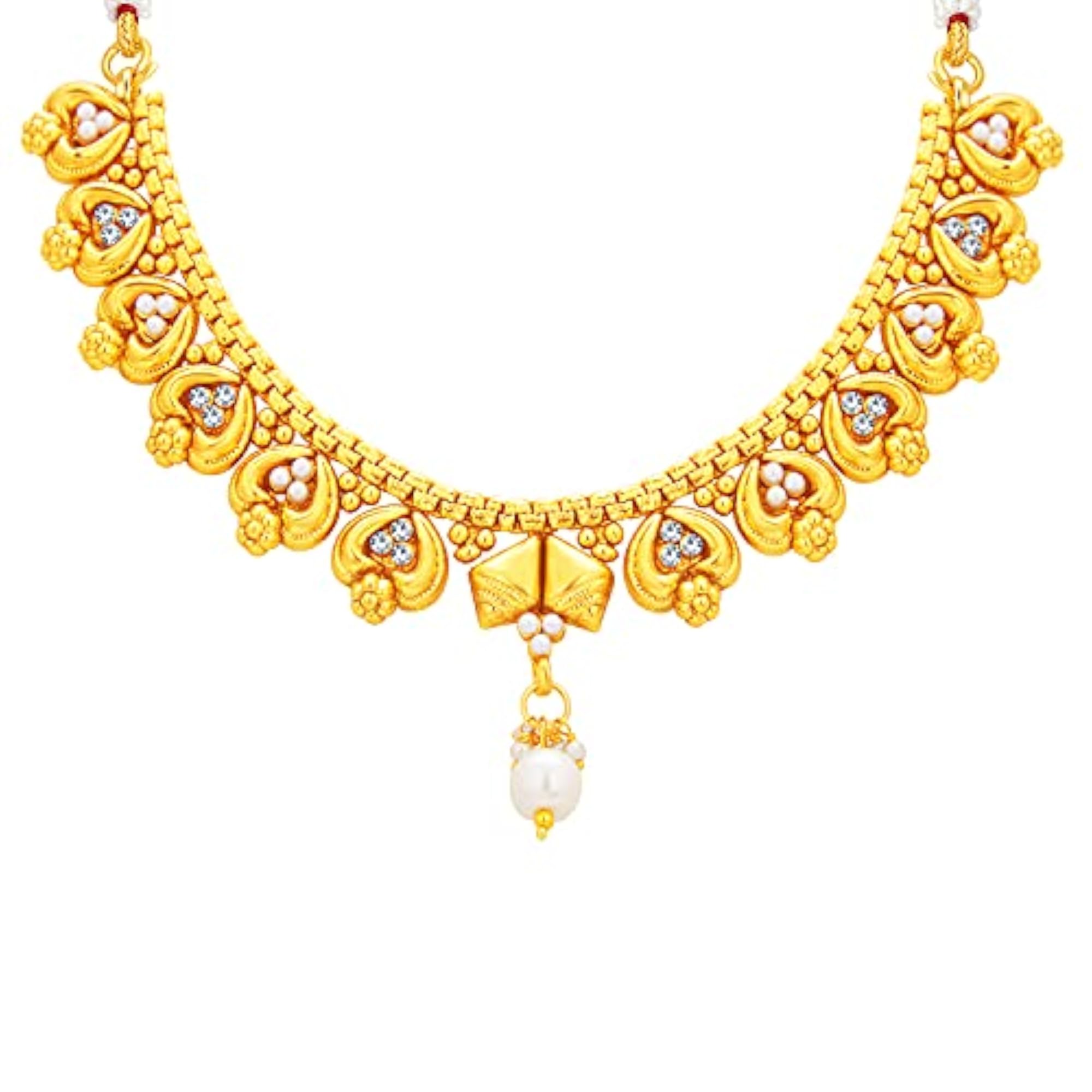 Elegant Plated Necklace Set For Women