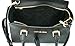 Michael Kors Selma Black Saffiano Leather Medium Top Zip Satchel Bag