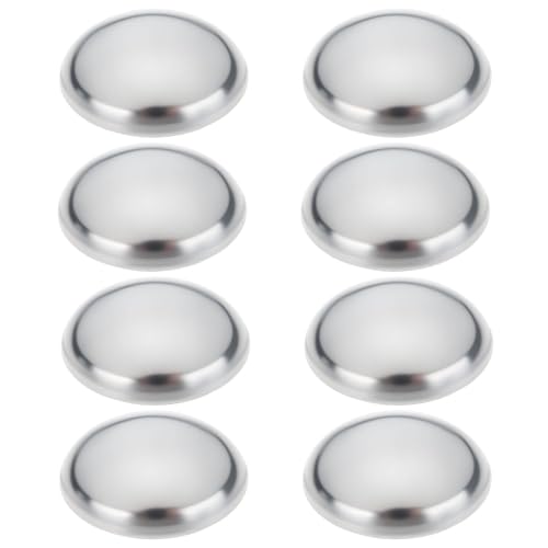 YINETTECH 8PCS 25mm Steel Shaft End Cap Lock Washers 9 Slots 43mm for Industrial Automotive Machinery Equipment Shaft End Cap