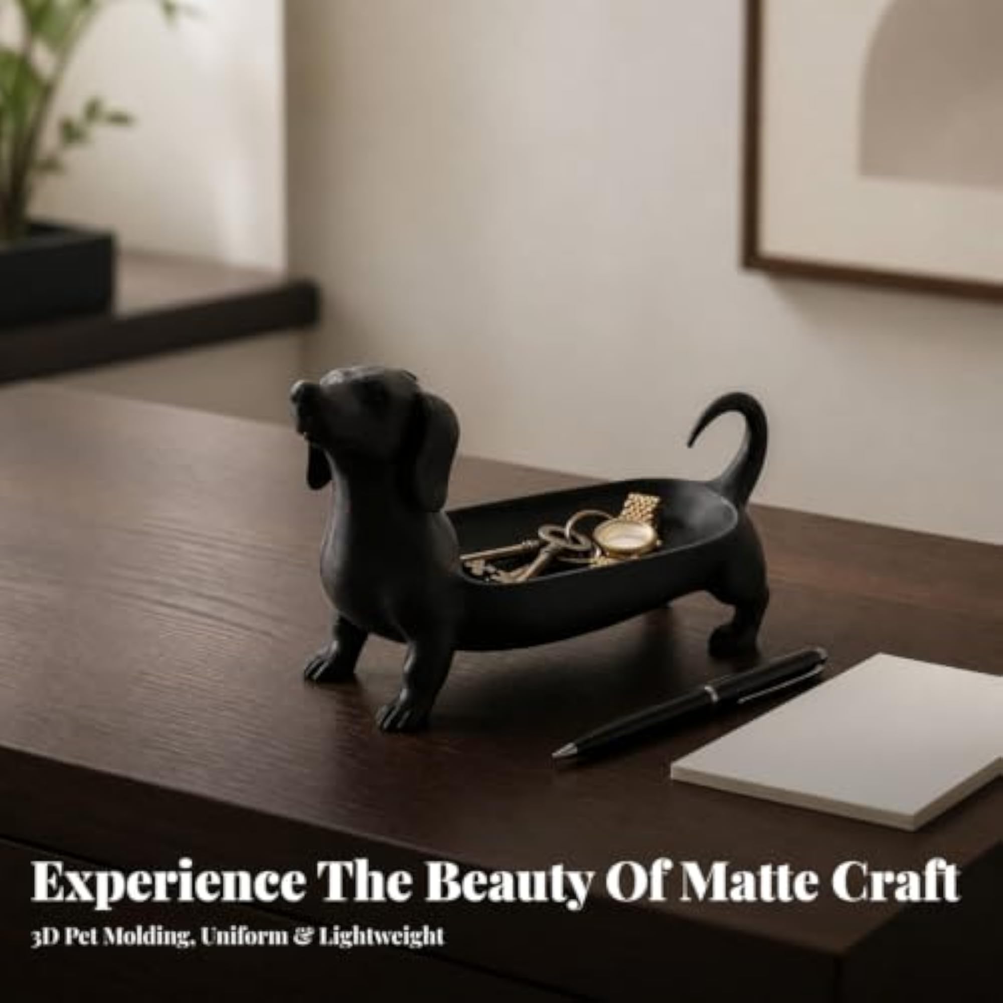 Animal-Inspired Dachshund Storage Tray